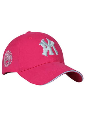 Красивая розовая бейсболка “NY SGS” | 6529629
