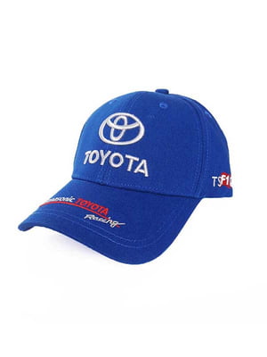Автомобільна синя бейсболка з логотипом Toyota | 6529858