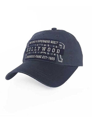 Синя кепка з принтом “Hollywood” | 6529902