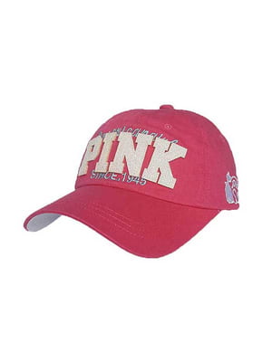 Модная розовая кепка “Pink” | 6529905