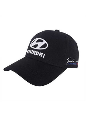 Автомобильная черная бейсболка “Hyundai” | 6529962
