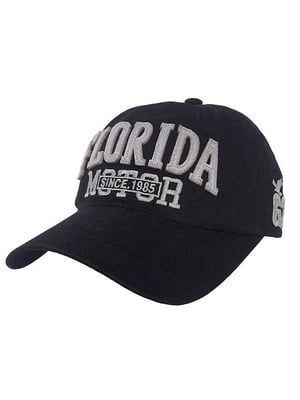 Модна чорна кепка "Florida" | 6529967