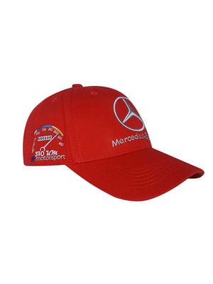 Бейсболка красная с логотипом “Mercedes-Benz” | 6530574