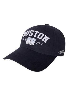 Синя кепка з принтом “Boston” | 6530611