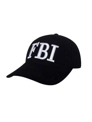 Чорна кепка "FBI" | 6530621