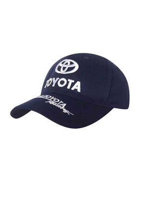Кепка синя з логотипом авто Тойота | 6530704