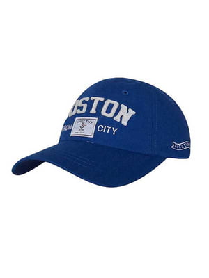 Стильна синя бейсболка "Boston" | 6530745