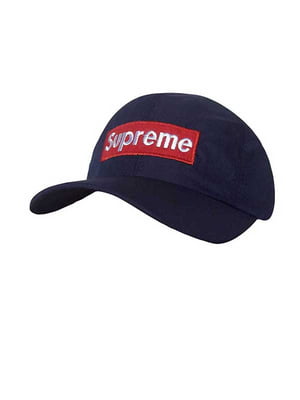 Брендовая синяя кепка “Supreme” | 6530903