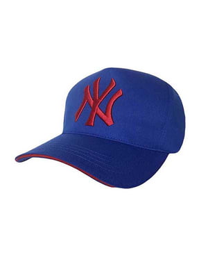 Синя бейсболка з логотипом Нью Йорк | 6530906