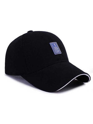 Стильна чорна кепка "Golf" | 6531202