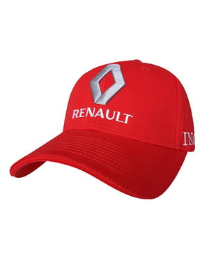 Бейсболка червона з логотипом авто Renault | 6531552