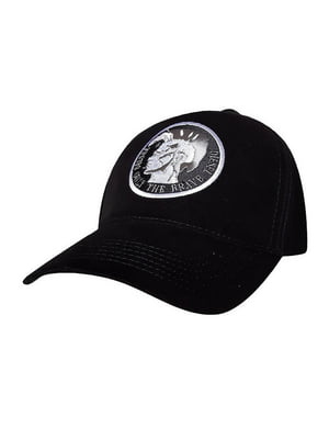 Чорна кепка з логотипом "DSL" | 6531564