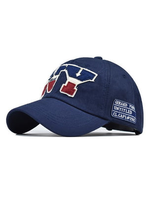 Синя кепка з логотипом "New York" | 6531853