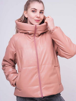 Куртка коротка рожева | 6531992