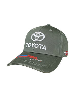 Кепка зелена з логотипом Toyota | 6532021