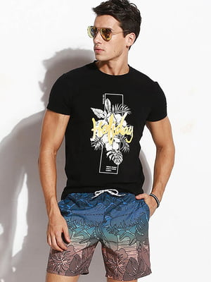 Чоловічі пляжні шорти із сіткою-підкладкою | 6532035