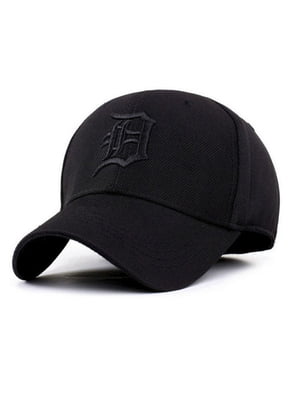 Чорна кепка з логотипом | 6532138