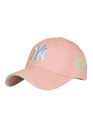 Рожева кепка з логотипом | 6532258