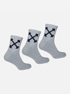 Комплект шкарпеток: 3 пари | 6517333
