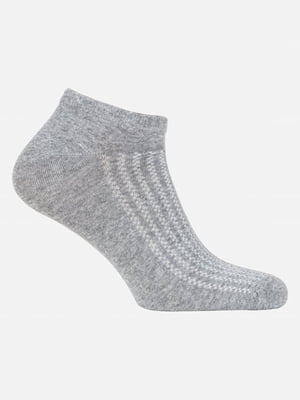 Шкарпетки короткі сірі | 6517357