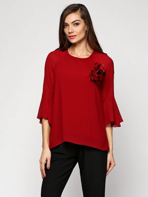 Блуза бордовая | 3240387
