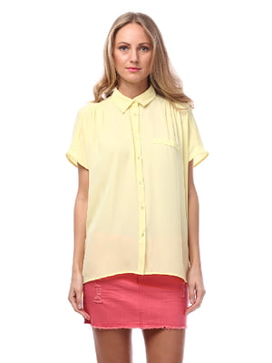 Рубашка желтая | 3243186