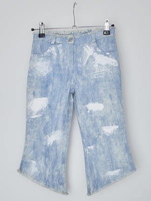Капрі джинсові блакитні | 6534862