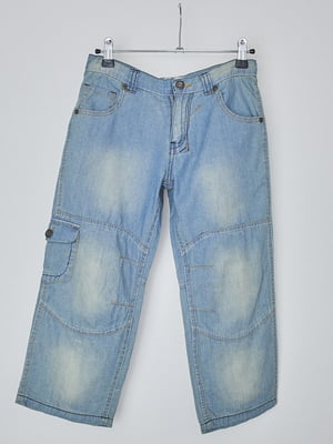 Капри джинсовые голубые | 6534866