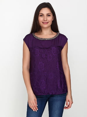 Блуза фиолетовая | 6535272