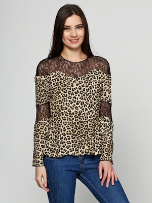 Блуза леопардового кольору | 6537722