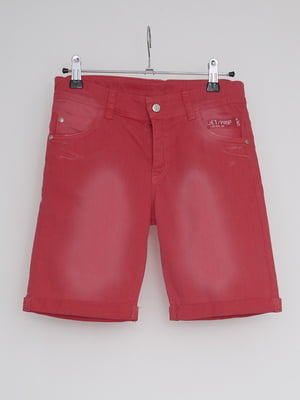 Шорти джинсові червоні | 6538432