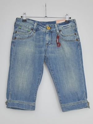 Капри джинсовые голубые | 6539064