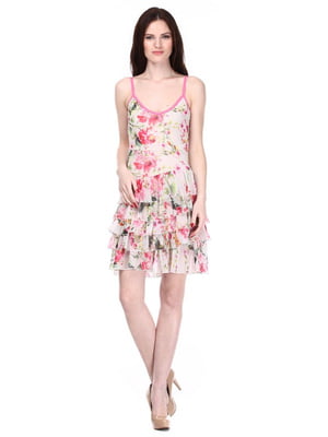 Сукня різнокольорова з принтом | 6539500