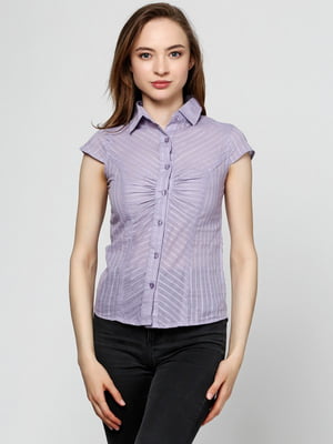 Рубашка светло-фиолетовая | 6540602