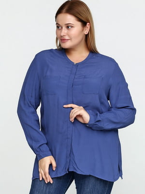 Блуза синяя | 6540620