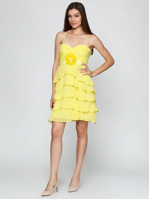 Платье желтое | 6541071