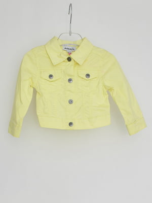 Куртка лимонного кольору | 6541221