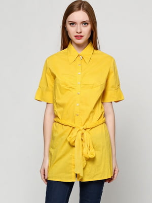 Сорочка жовтого кольору | 6541491