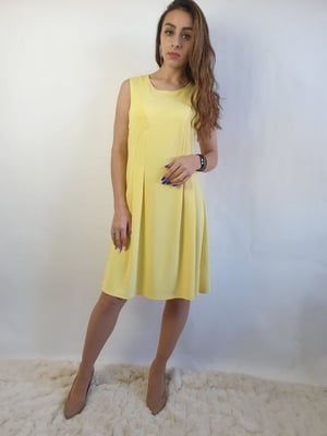 Платье желтое | 6542681