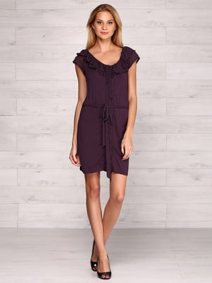 Сукня темно-фіолетового кольору | 6543074