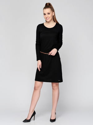 Базова сукня чорного кольору | 6543614