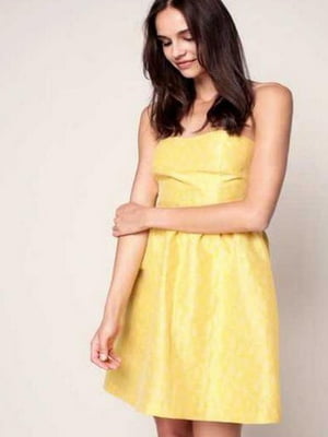 Платье желтое | 6544159