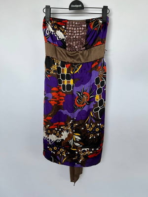 Сукня різнокольорова з принтом | 6544207