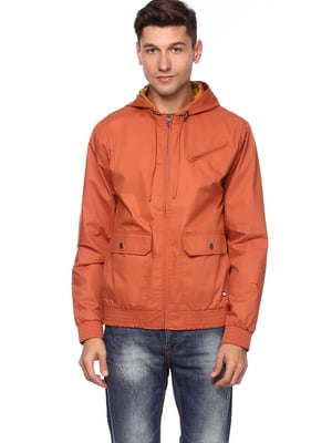 Куртка помаранчевого кольору | 6545583