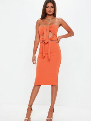 Платье оранжевое | 6545765