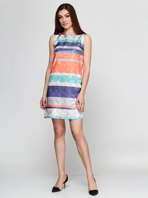Сукня різнокольорова в смужку | 6546303