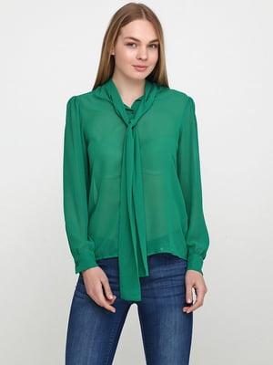 Блуза зеленая | 6546677