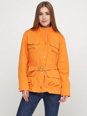 Куртка помаранчевого кольору | 6546909