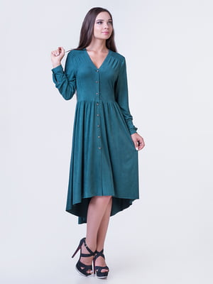 Сукня А-силуету зелена | 6383527