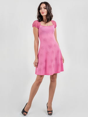 Платье розовое | 6383566